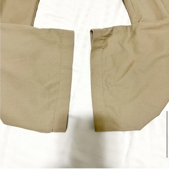 Aritzia Sunday Best Charlie Full Length Wide Leg Trouser Pant Khaki Tan size 00 - Picture 9 of 16
